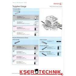 Kserokopiarka kolorowa Xerox WorkCentre 7855